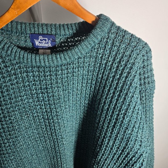 Vintage Woolrich Men's Small Knit Sweater - Picture 1 of 4